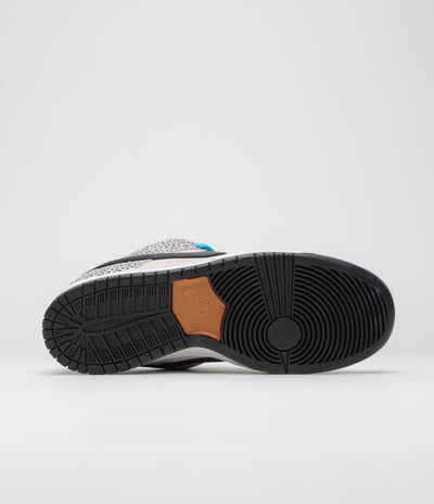 Nike SB Dunk Low Pro Electric Shoes - Phantom / Black - Black - Monarch