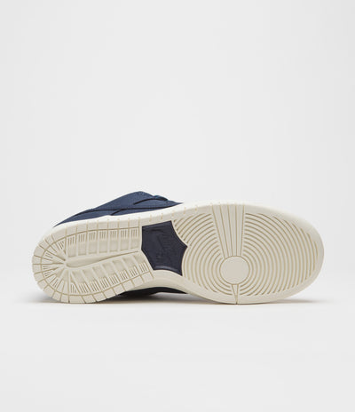 Nike SB Dunk Low Pro Premium Shoes - Midnight Navy / Midnight Navy - Desert Ochre