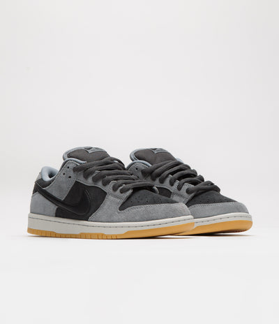 Nike SB Dunk Low Pro Shoes - Dark Smoke Grey / Black - Smoke Grey
