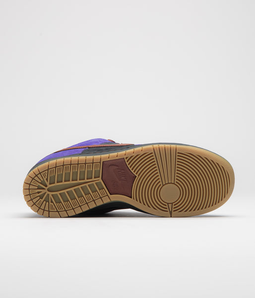Nike SB Dunk Low Pro Shoes - Persian Violet / Cinnamon - Off Noir