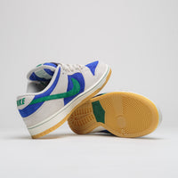 Nike SB Dunk Low Pro Shoes - Phantom / Malachite - Hyper Royal thumbnail