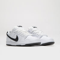 Nike SB Dunk Low Pro Shoes - White / Black - White - Black thumbnail