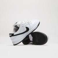 Nike SB Dunk Low Pro Shoes - White / Black - White - Black thumbnail