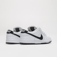 Nike SB Dunk Low Pro Shoes - White / Black - White - Black thumbnail