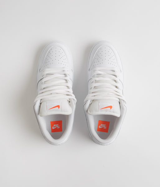 Orange label dunk low white shop