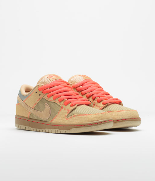Nike SB Dunk Low Pro 'Som Tum' Shoes - Canvas / Vachetta Tan