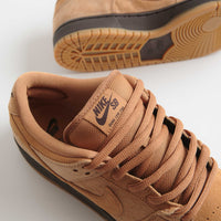 Nike SB Dunk Low Pro 'Wheat' Shoes - Flax / Flax - Flax - Baroque Brown thumbnail