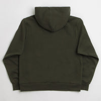 Nike SB Essential Small Logo Hoodie - Sequoia / White thumbnail