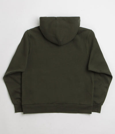 Nike SB Essential Small Logo Hoodie - Sequoia / White