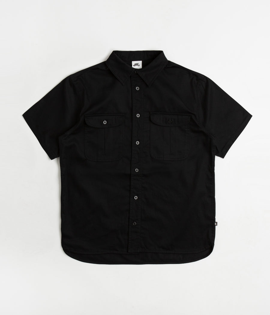Nike SB Tanglin Short Sleeve Shirt - Black