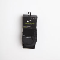 Nike SB Everyday Max Cushioned Crew Socks (3 Pack) - Black / Anthracite / White thumbnail