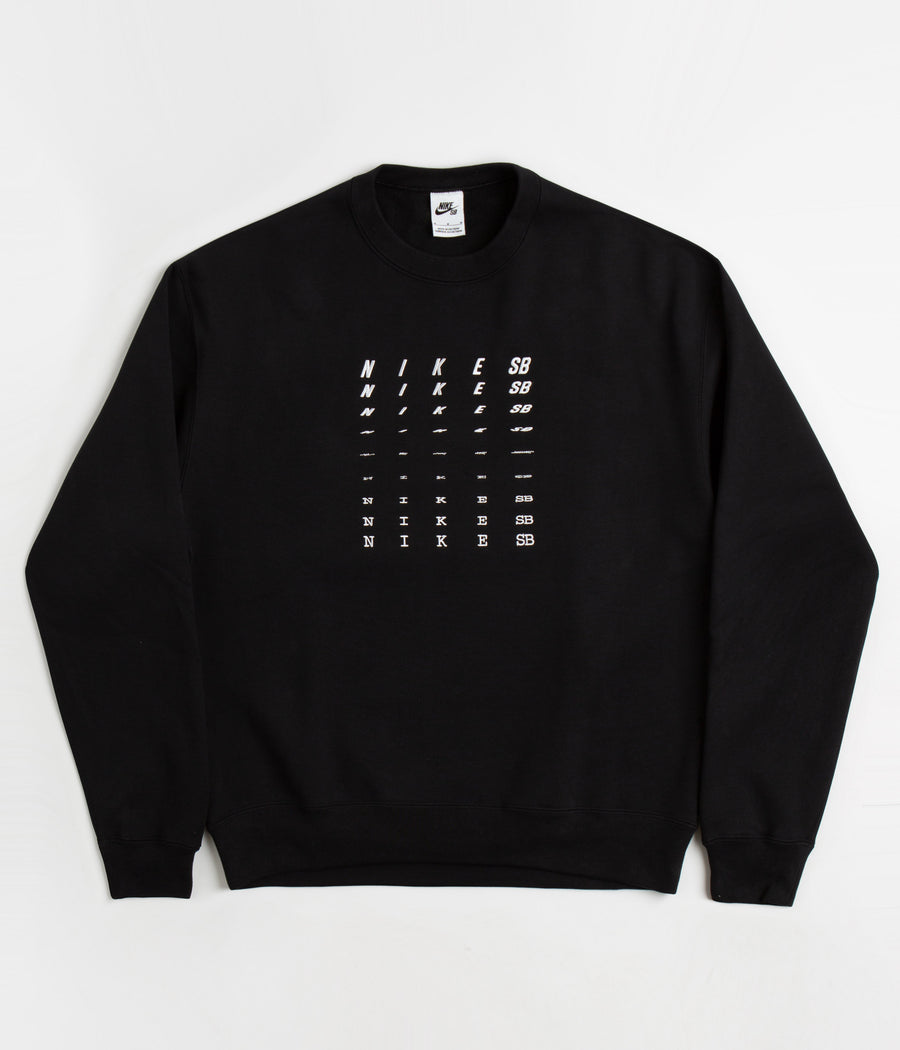 Nike SB Fade Crewneck Sweatshirt - Black