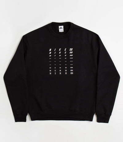 Nike SB Fade Crewneck Sweatshirt - Black