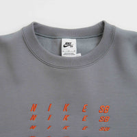 Nike SB Fade Crewneck Sweatshirt - Smoke Grey thumbnail