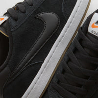 Nike SB FC Classic Shoes - Black / Black - White - Vivid Orange thumbnail