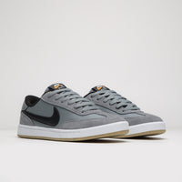 Nike SB FC Classic Shoes - Cool Grey / Black - White - Vivid Orange thumbnail