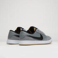 Nike SB FC Classic Shoes in Cool Grey and Black and White - Vivid Orange thumbnail