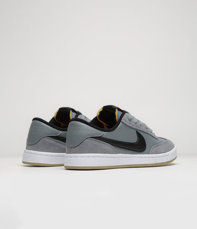 Nike SB FC Classic Shoes - Cool Grey / Black - White - Vivid Orange