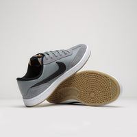 Nike SB FC Classic Shoes - Cool Grey / Black - White - Vivid Orange thumbnail
