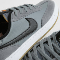Nike SB FC Classic Shoes - Cool Grey / Black - White - Vivid Orange thumbnail