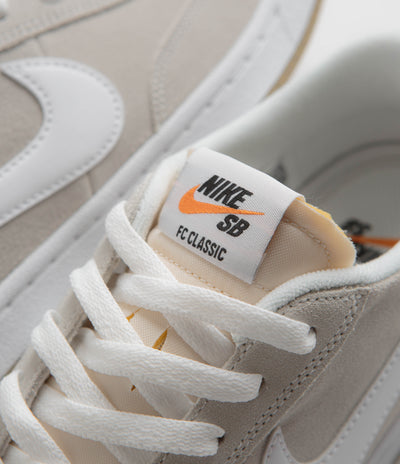 Nike SB FC Classic Shoes - Summit White / Summit White - White