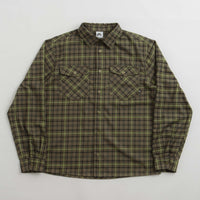 Nike SB Flannel Shirt - Medium Olive / Cargo Khaki thumbnail