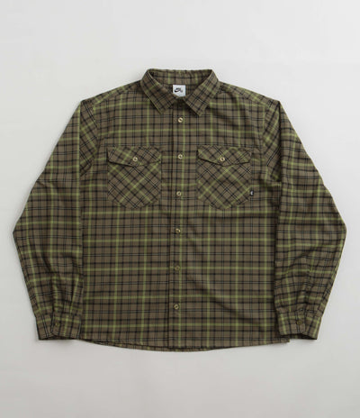 Nike SB Flannel Shirt - Medium Olive / Cargo Khaki