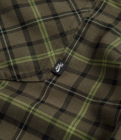 Nike SB Flannel Shirt - Medium Olive / Cargo Khaki