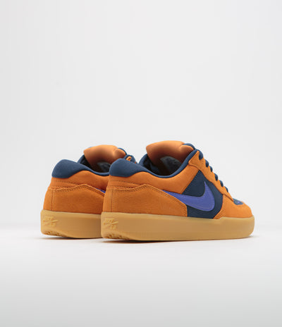 Nike SB Force 58 Shoes - Monarch / Persian Violet - Midnight Navy