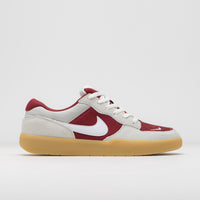 Nike SB Force 58 Shoes - Team Red / White - Summit White thumbnail