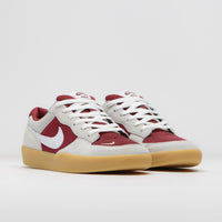 Nike SB Force 58 Shoes - Team Red / White - Summit White thumbnail