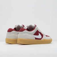 Nike SB Force 58 Shoes - Team Red / White - Summit White thumbnail