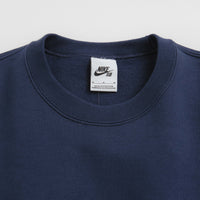 Nike SB Frontside Air Crewneck Sweatshirt - Midnight Navy thumbnail