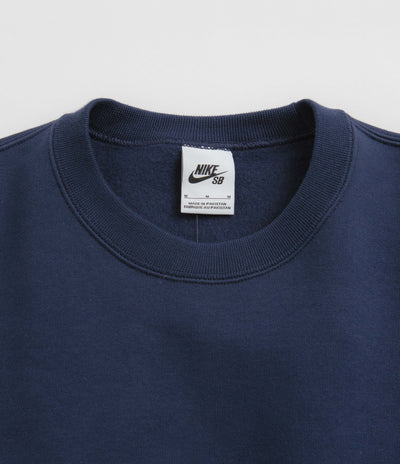 Nike SB Frontside Air Crewneck Sweatshirt - Midnight Navy