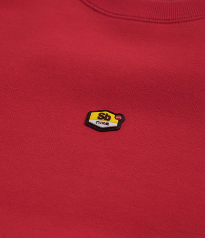 Nike SB Frontside Air Crewneck Sweatshirt in University Red