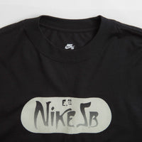 Nike SB Graphic Long Sleeve T-Shirt - Black thumbnail
