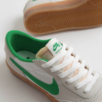 Nike SB Heritage Vulc Shoes - Summit White / Lucky Green - White thumbnail