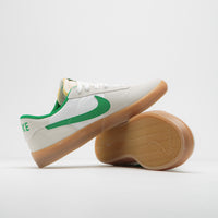 Nike SB Heritage Vulc Shoes - Summit White / Lucky Green - White thumbnail