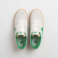 Nike SB Heritage Vulc Shoes - Summit White / Lucky Green - White thumbnail