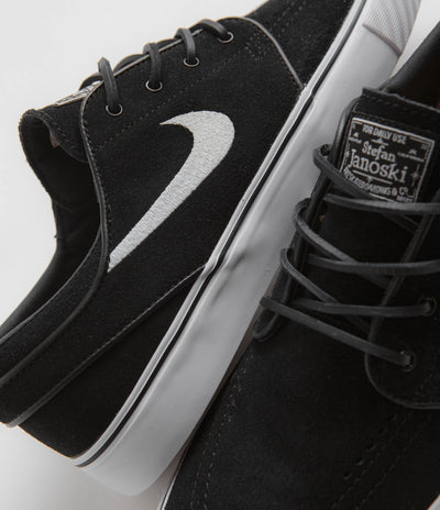 Nike SB Janoski OG+ Shoes - Black / White - Black - White