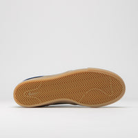 Nike SB Orange Label Janoski OG+ Shoes - Navy / White - Navy - Gum Light Brown thumbnail