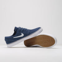 Nike SB Janoski OG+ Shoes in Navy and White and Navy - White thumbnail