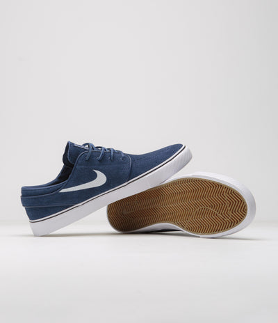 Nike SB Janoski OG+ Shoes in Navy and White and Navy - White