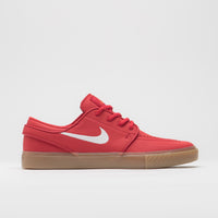 Nike SB Orange Label Janoski Shoes in University Red and White and University Red thumbnail