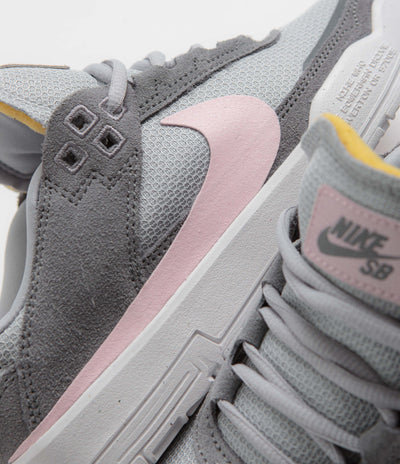 Nike SB Kids Day One Shoes - Cool Grey / Pink Foam - Wolf Grey