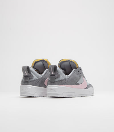 Nike SB Kids Day One Shoes - Cool Grey / Pink Foam - Wolf Grey