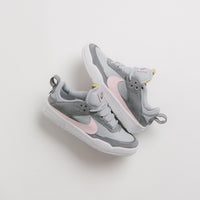 Nike SB Kids Day One Shoes - Cool Grey / Pink Foam - Wolf Grey thumbnail