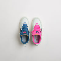 Nike SB Kids Day One Shoes - Sail / Black - Barely Green - Fierce Pink thumbnail