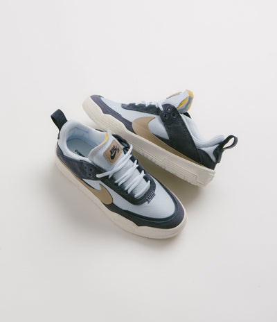 Nike SB Kids Day One Shoes - Thunder Blue / Khaki - Blue Tint - Sail