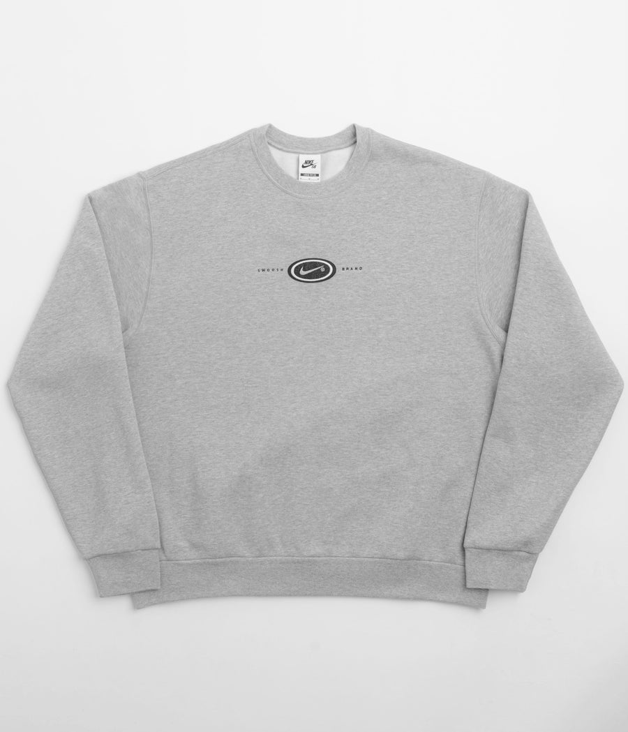 Nike SB Koston Crewneck Sweatshirt - Dark Grey Heather
